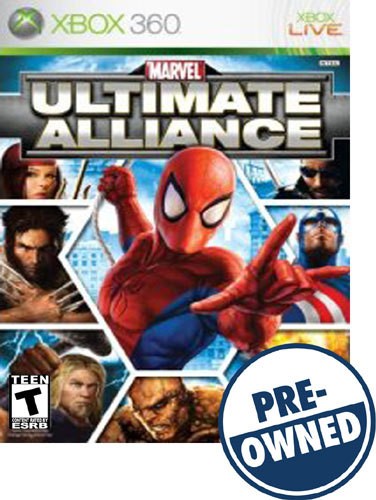 marvel ultimate alliance xbox