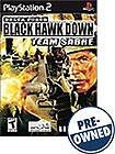 Front Detail. Delta Force: Black Hawk Down — Team Sabre — PRE-OWNED - PlayStation 2.