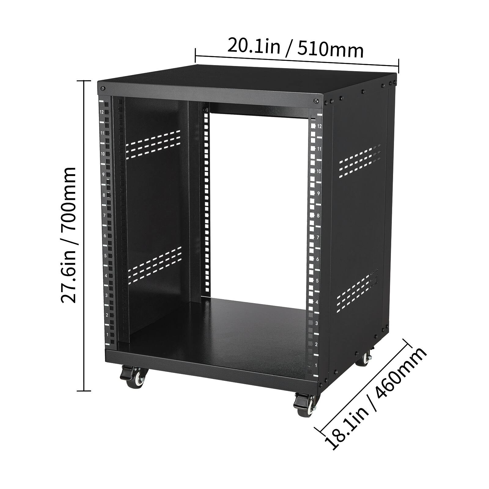 20.1in / 510mm  
12 700mm / 27.6in  
11  
K 1  
4.7 & 5  
4 3 2  
C 1  
460mm  
18.1in  
8