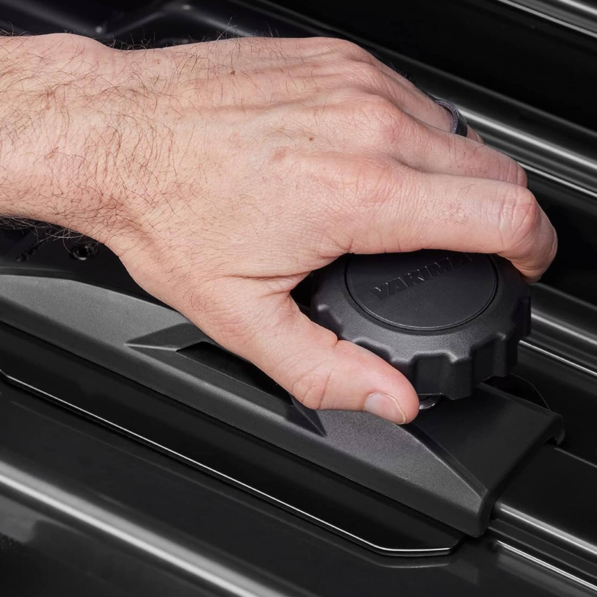 Alt View 10. Yakima - Yakima CBX 18 Roof Top Cargo Hard Carrier Box, Fits StreamLine Crossbar, Black - Black.