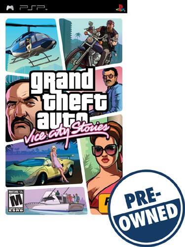 Front Standard. Grand Theft Auto: Vice City Stories — PRE-OWNED - PSP.