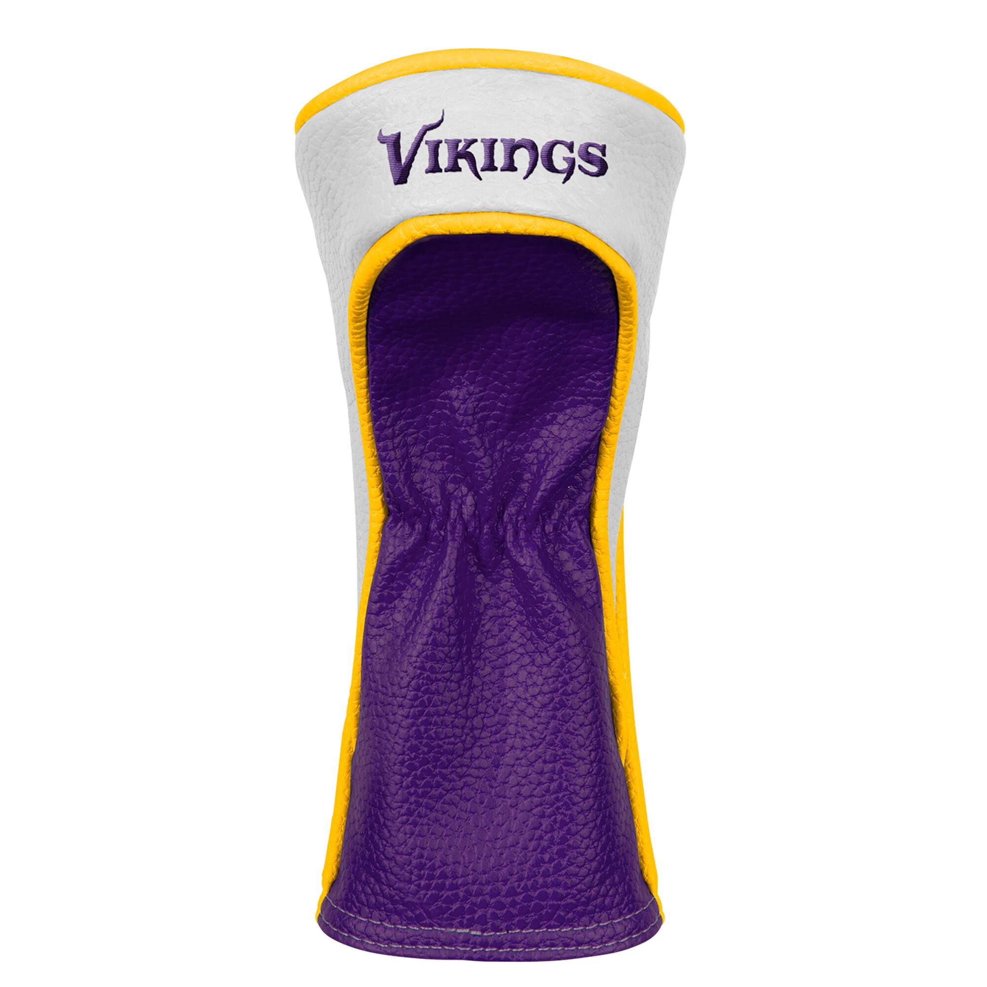 Alt View 1. WinCraft - Minnesota Vikings Golf Club Hybrid Headcover - Multicolor.