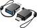 Front. Best Buy essentials™ - USB-C Male to USB Female Adapter (2-Pack) - Black.