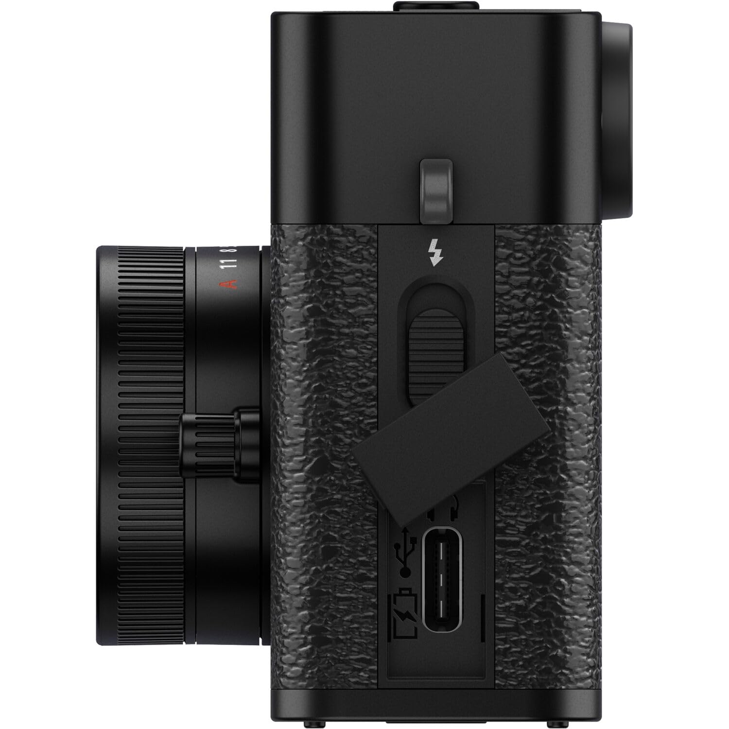 Alt View 4. Fujifilm - Fujifilm X Half Digital Camera (Black) Bundle with Extra Battery + Peak Design Strap + More Advanced Accessories.