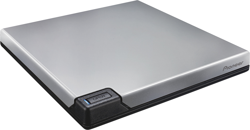 krater Ik wil niet iets Best Buy: Pioneer 8x External USB 3.0 Quad-Layer Blu-ray Disc DL DVD±RW/CD-RW  Drive Silver BDR-XD05S