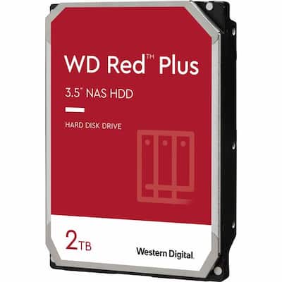 Western Digital WD Red Plus WD20EFPX 2 TB Hard Drive 3.5 Western Digital WD Red Plus WD20EFPX 2 TB Hard Drive 3.5