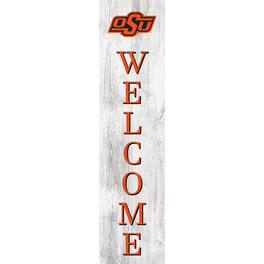 Fan Creations - Oklahoma State Cowboys 48'' Welcome Leaner - Multicolor