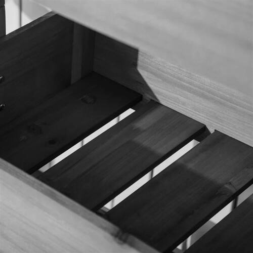 Back. SlickBlue - 4-Tier Vertical Wooden Planter Box – Raised Bed for Garden, Vegetables, and Flowers - Grey.