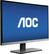 Angle. AOC - 23" IPS LED HD Monitor - Black/Silver.