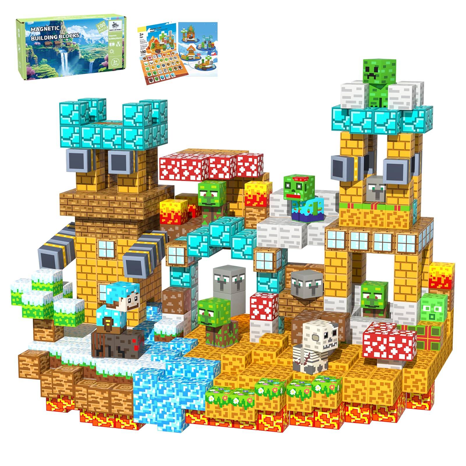 MAGNETIC BUILDING BLOCKS  
BL 100 SUMAIE 3 F - F 100