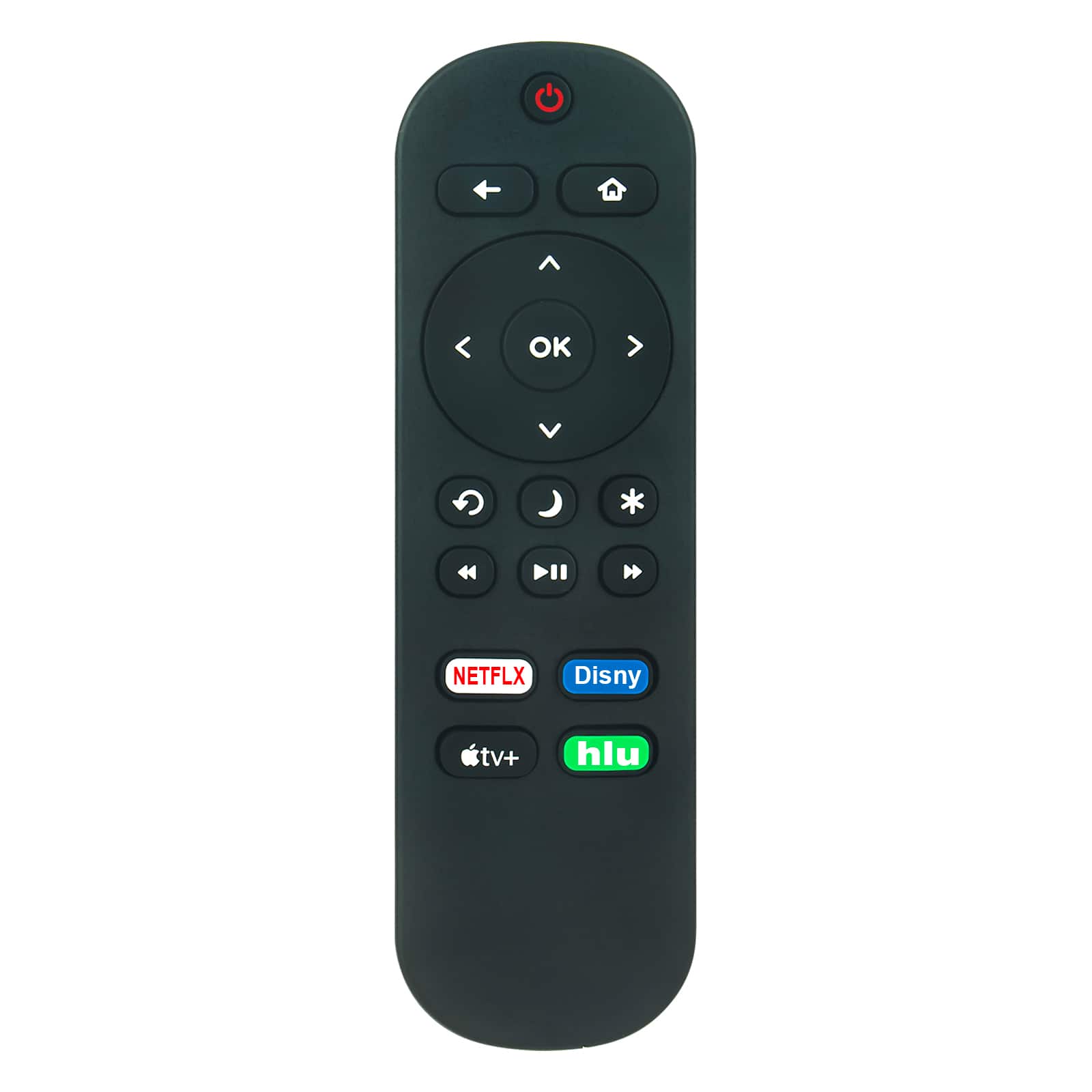 WINFLIKE - New Replacement Remote Control fit for All RCA Roku TV Smart TVs - Black