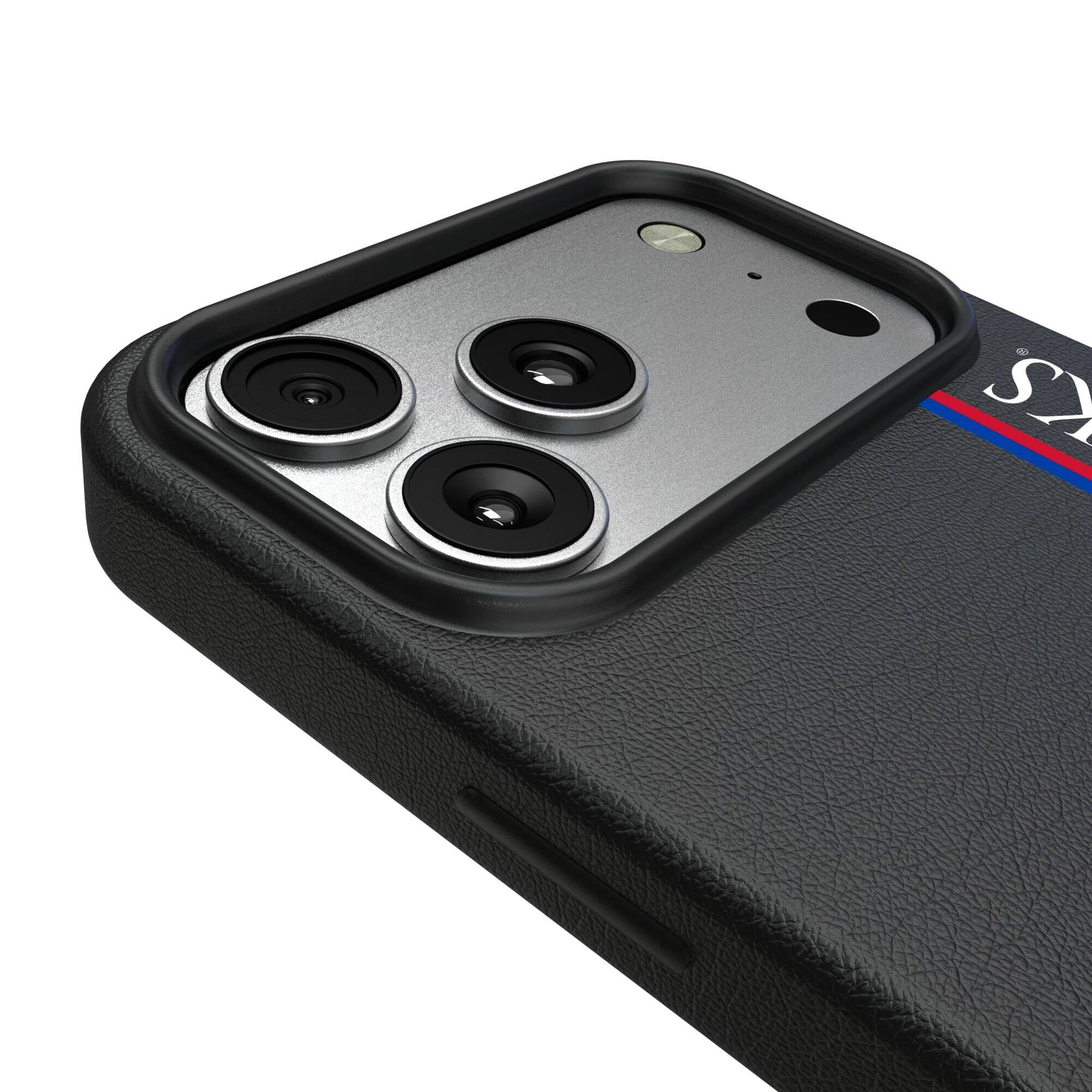Alt View 2. Keyscaper - Kansas Jayhawks iPhone Magnetic Bump Case - 16 Pro Max - Black.