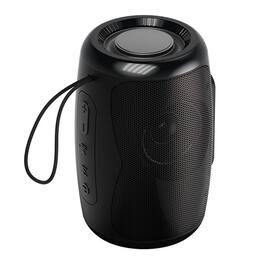 YONWAY - Portable Wireless Bluetooth Speaker, TWS Connected Long-Lasting Speaker, Supports TF card/USB/AUX Modes - Black
