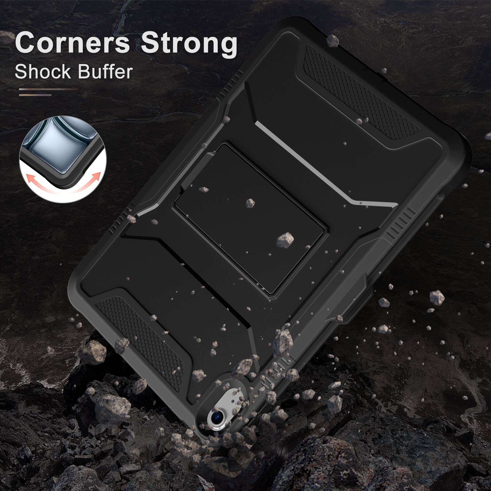 Corners Strong  
Shock Buffer