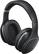 Front. Samsung - LEVEL OVER - Wireless Over-the-Ear Headphones - Black.
