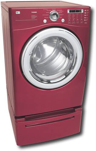 Angle Standard. LG - 7.3 Cu. Ft. 9-Cycle Electric Dryer - Cherry.