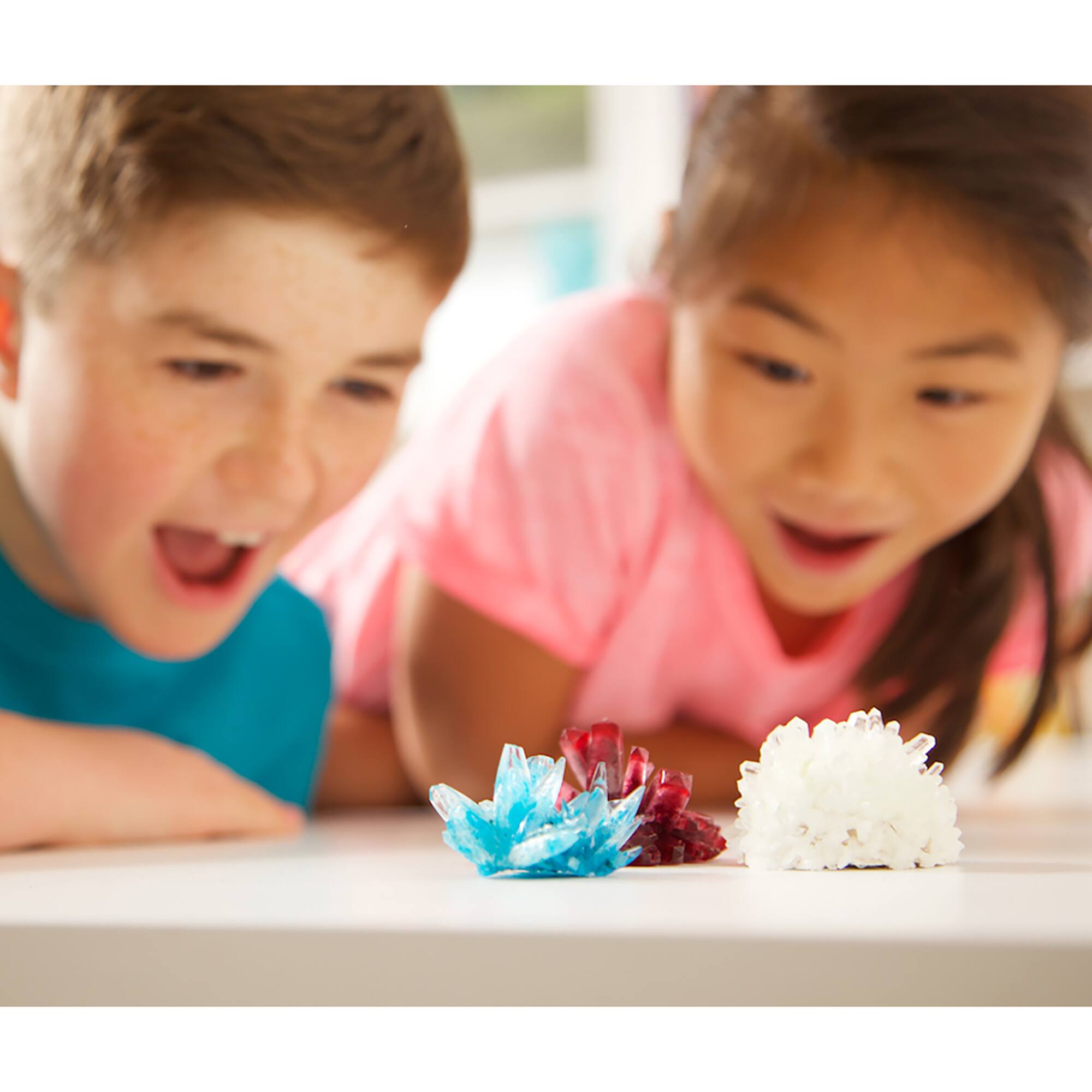 Alt View 4. 4M - Crystal Growing Experimental Kit - Create 7 Colored Crystals, DIY STEM Craft, Mix Compounds and Observe Growth - Multicolor.