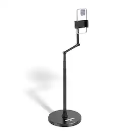 Neewer - Entry Level Phone Floor Stand with Weighted Base, Adjustable, X9 - Black