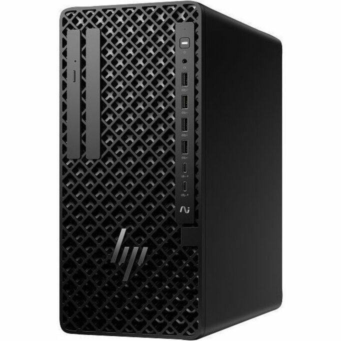 Alt View 2. HP - HP Z1 G1i Desktop Computer - Intel Core Ultra 5 235 - 16 GB - 512 GB SSD - Tower - Black - Intel Q870 Chip - Windows 11 - Black.