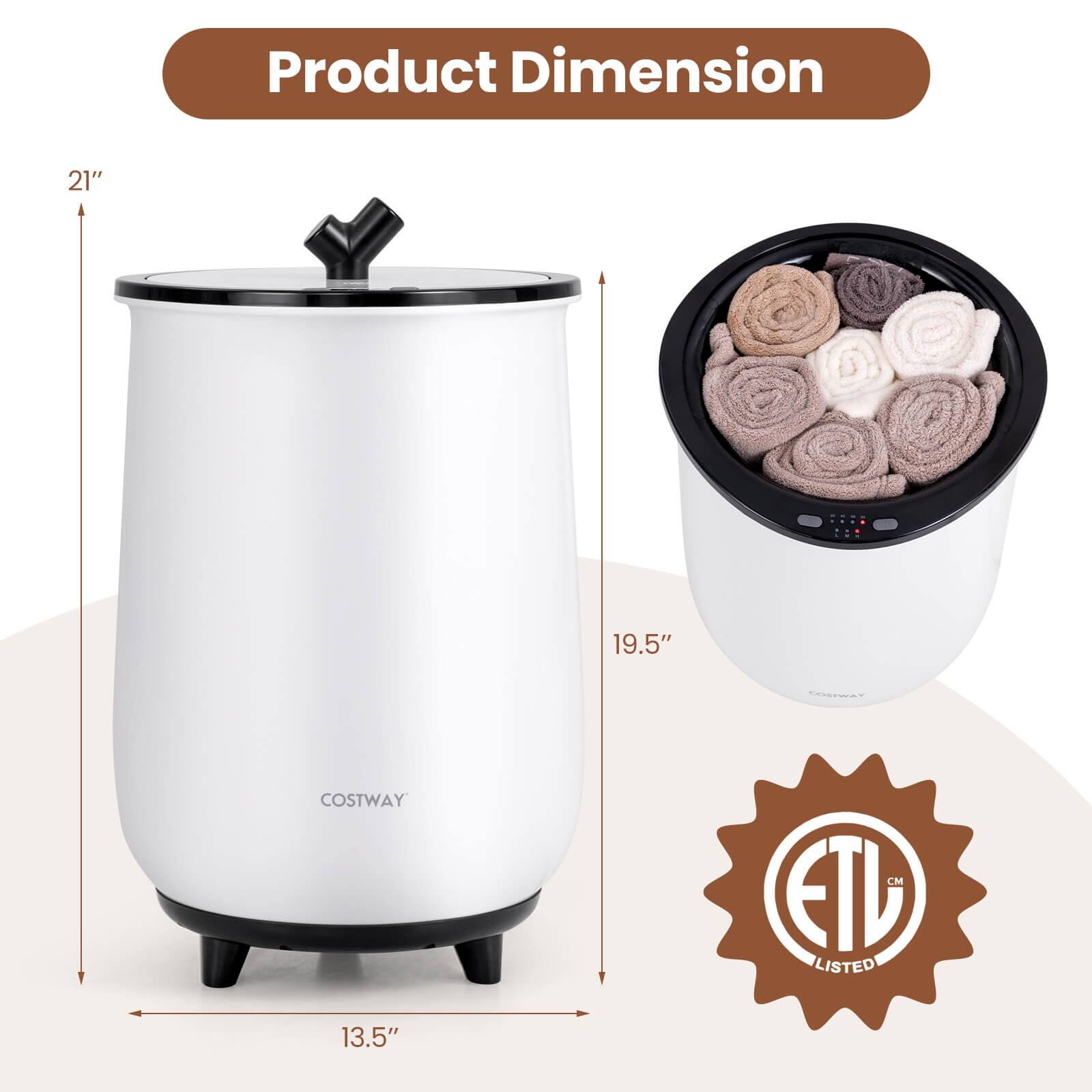 Product Dimension  
21" x 19.5" x 13.5"  
COSTWAY  
ETL LISTED