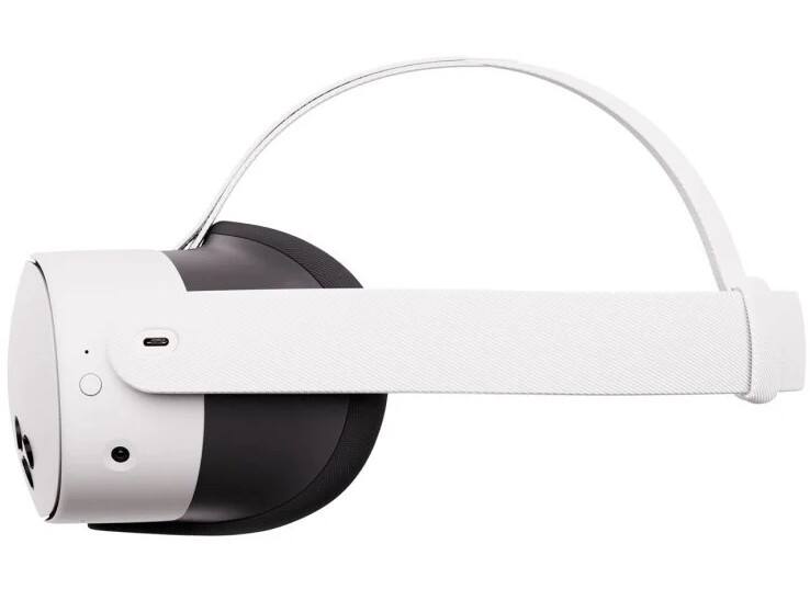 Alt View 1. Meta - Meta Quest 3S 128GB Virtual Reality VR Headset with MightySkins Custom Skin Code - White.