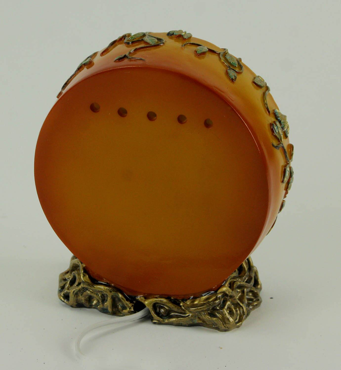 Alt View 5. Zeckos - Glowing Orange Tree of Life Plug-In Night Accent Light 6.25 inch - Orange.