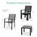 Product Dimensions
Max Weight: 330 lbs.
- Chair:
- Height: 36.5"
- Width: 19.5"
- Depth: 25.5"
- Seat Height: 18"
- Seat Depth: 15.5"
- Armrest Height: 16"
- Base Width: 23"
- Base Depth: 24.5"
- Table:
- Height: 14.5"
- Width: 17.5"
- Depth: 17.5"