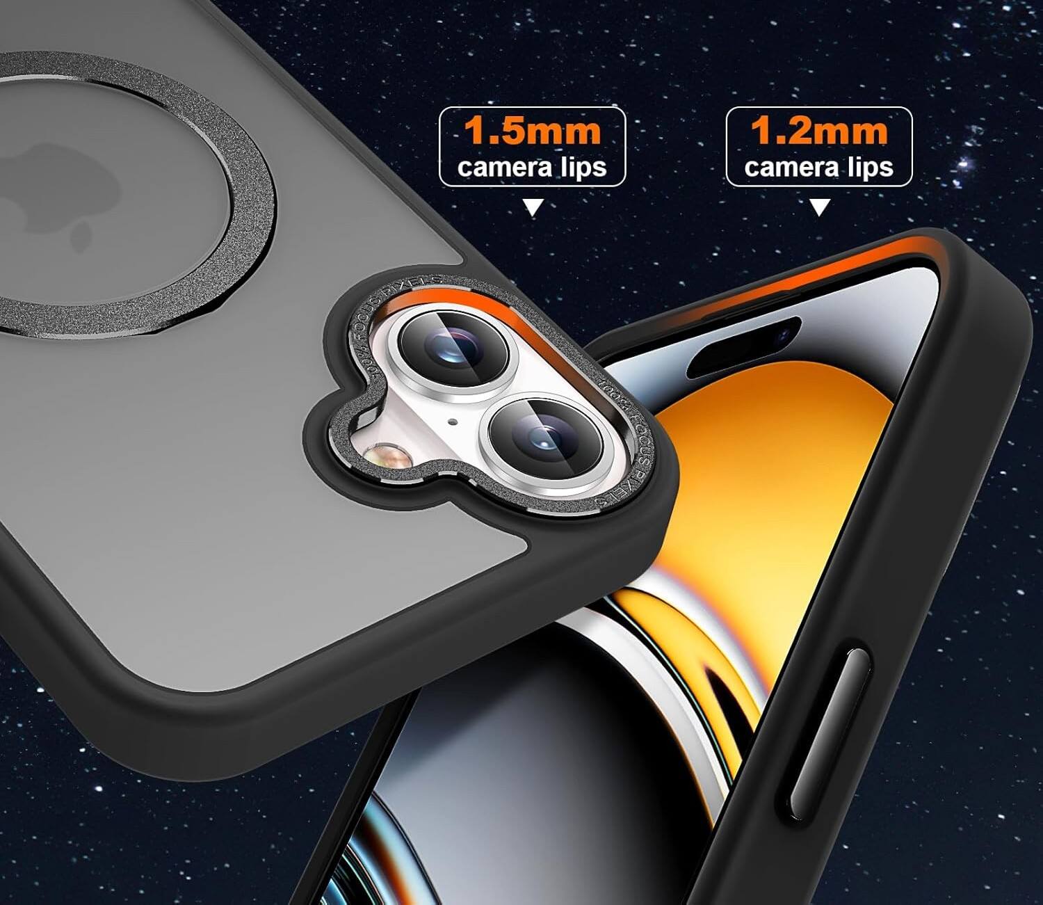 1.5mm camera lips  
1.2mm camera lips