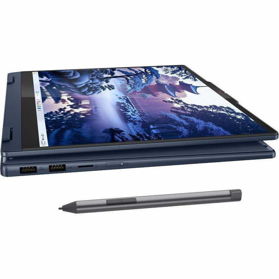 Alt View 4. Lenovo - Lenovo IdeaPad 5 14IAL10 83KR003XUS 14" Touchscreen Convertible 2 in 1 Notebook - WUXGA - Intel Core Ultra 5 225U - 16 G - Cosmic Blue.