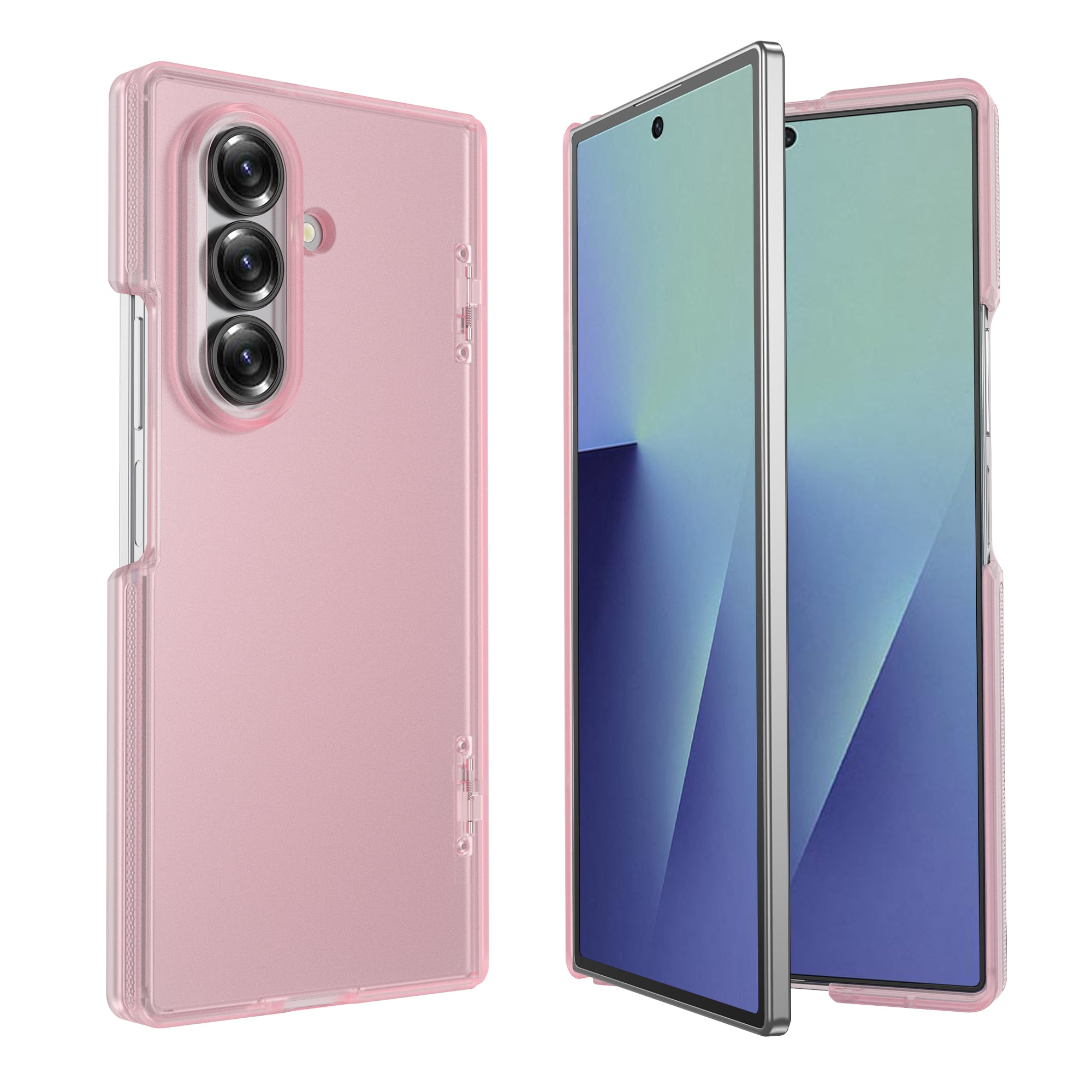 Dteck - Hinge Case for Samsung Galaxy Z Fold8 Ultra Ultra,Slim Matte Hard PC Shockproof Back Cover,No Front Frame Rugged Back - Mattepink price history on PriceWatchPro