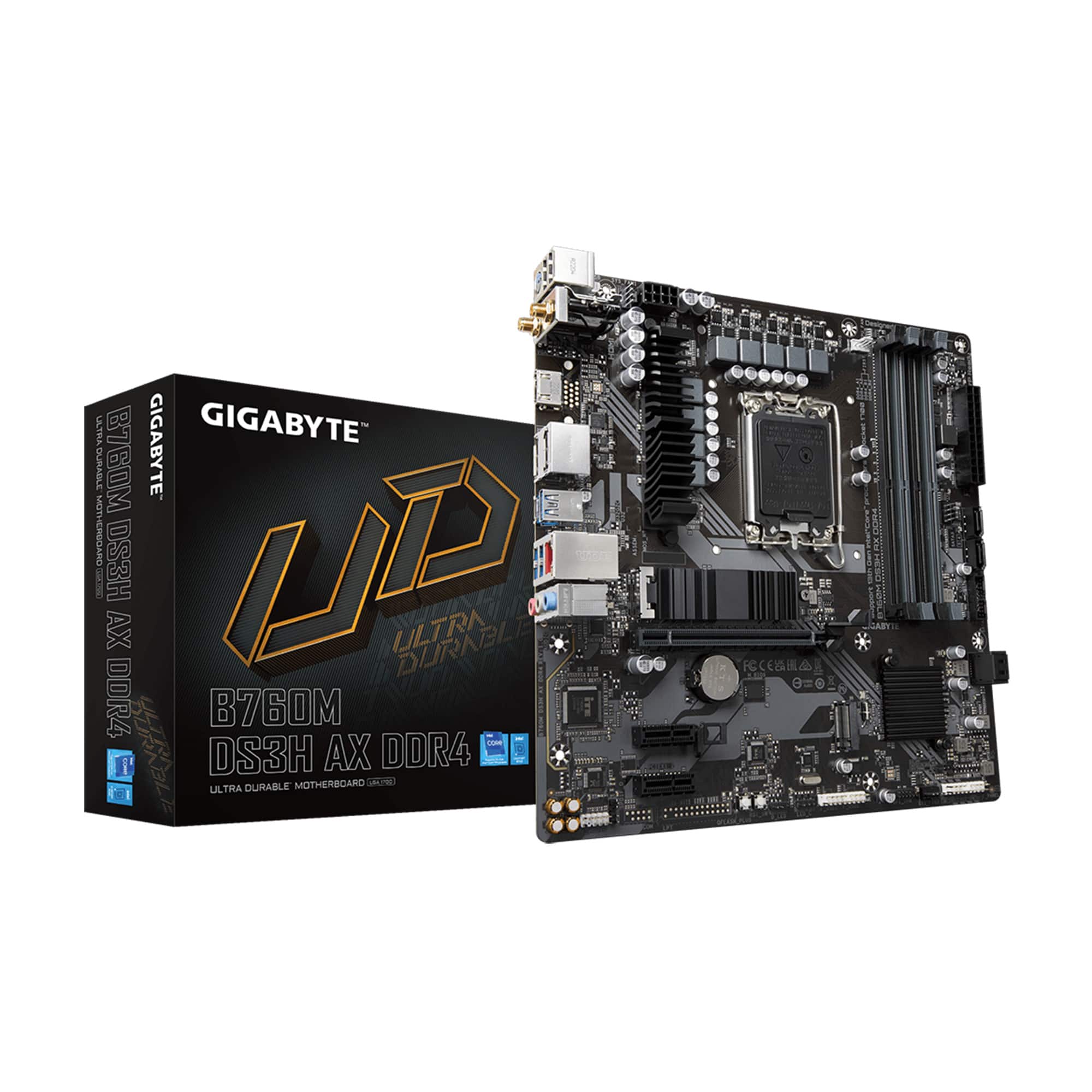 GIGABYTE B760M DS3H AX (Socket LGA 1700) Intel B760 mATX DDR4