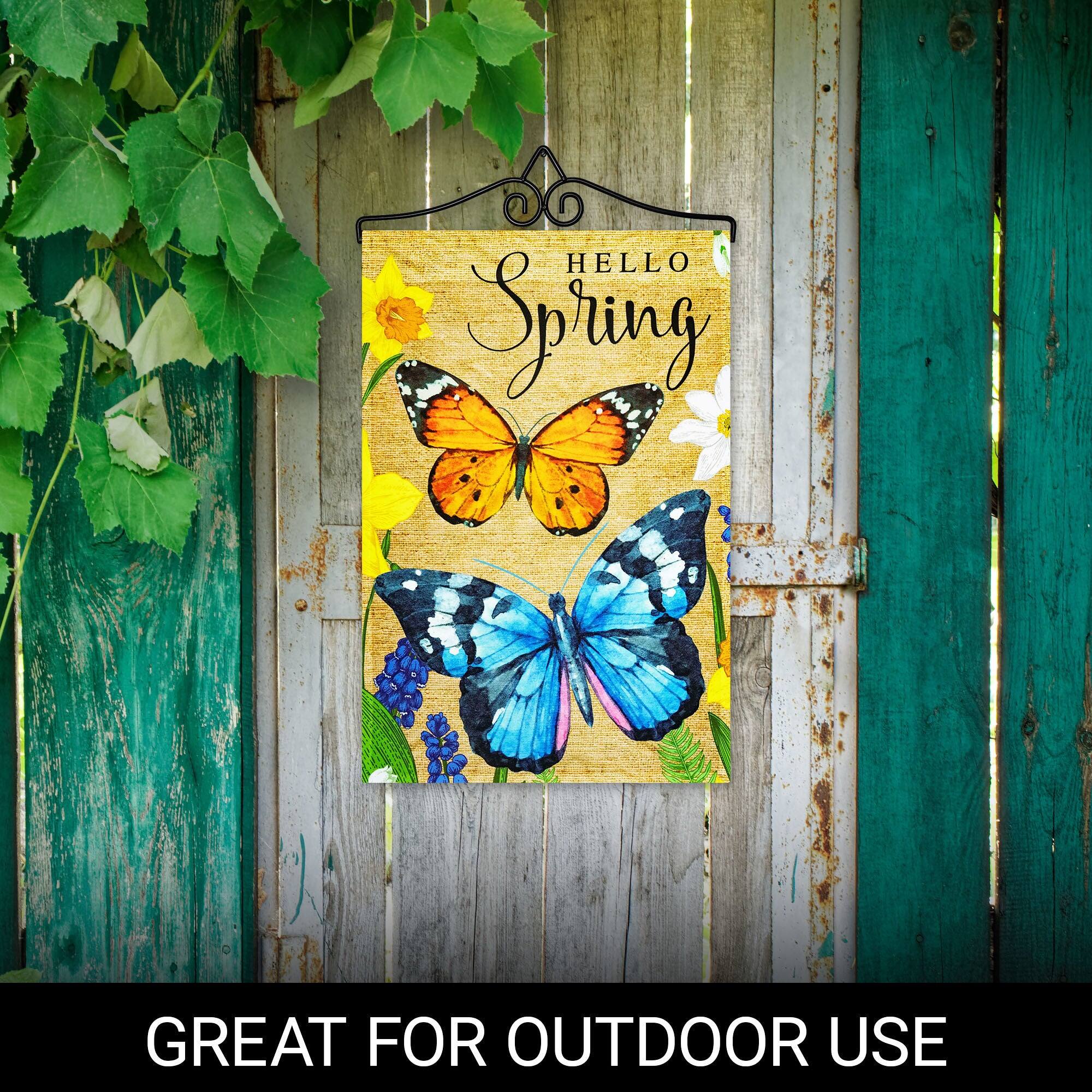 HELLO Spring  
GREAT FOR OUTDOOR USE