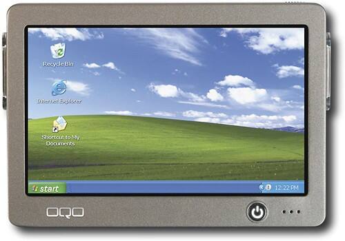 Front Standard. OQO - Ultra Portable PC.