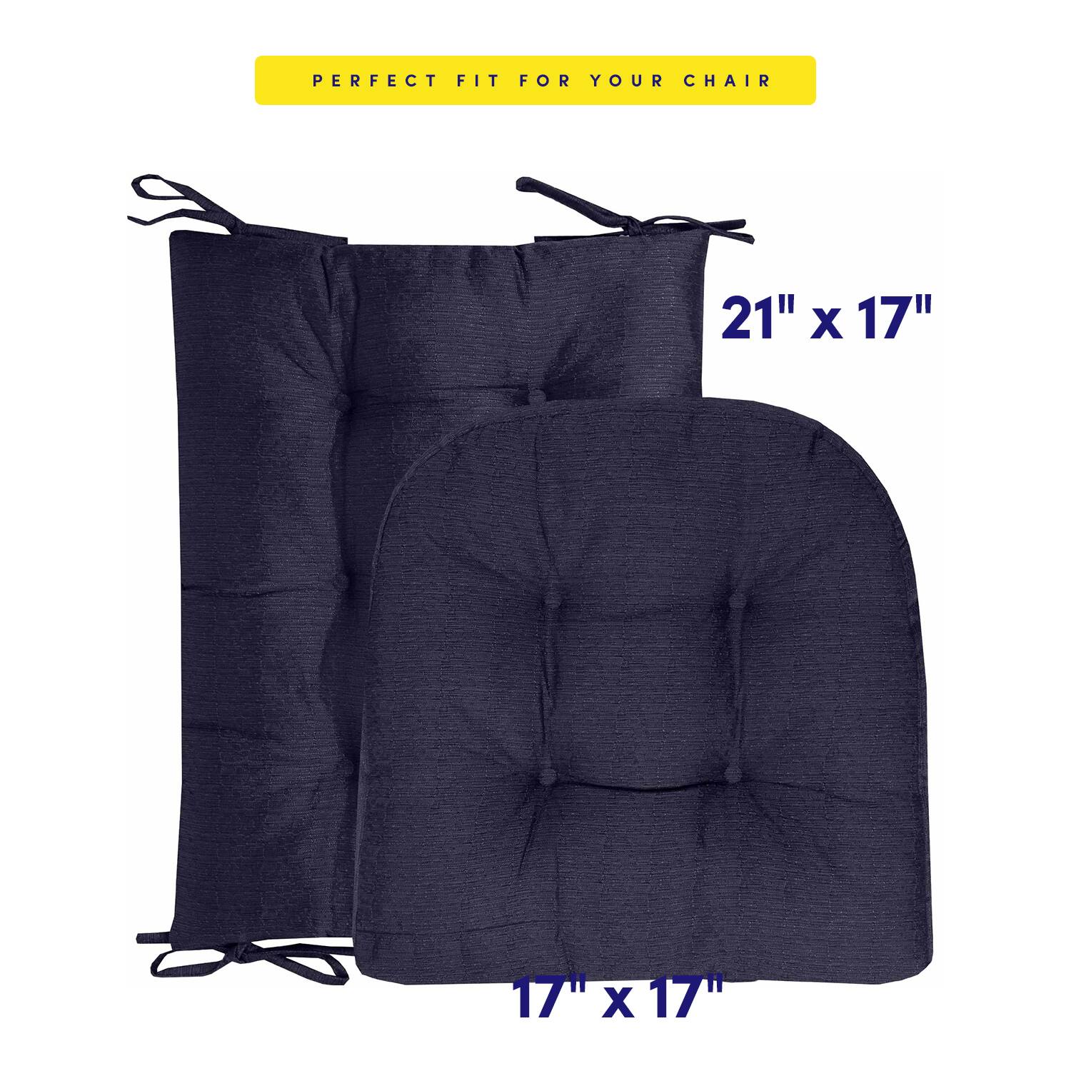PERFECT FIT FOR YOUR CHAIR

21" x 17"

17" x 17"