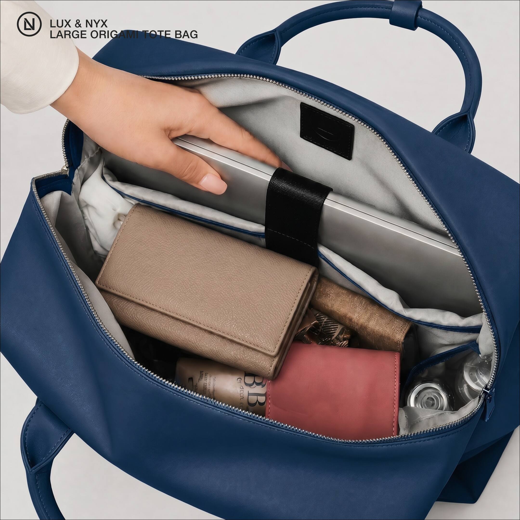 LUX & NYX LARGE ORIGAMI TOTE BAG