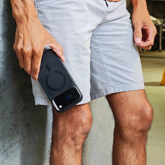 Alt View 1. SUPCASE - Unicorn Beetle MAG Slim Clear MagSafe Camera Control Button Case for iPhone 17 Pro Max - Black.