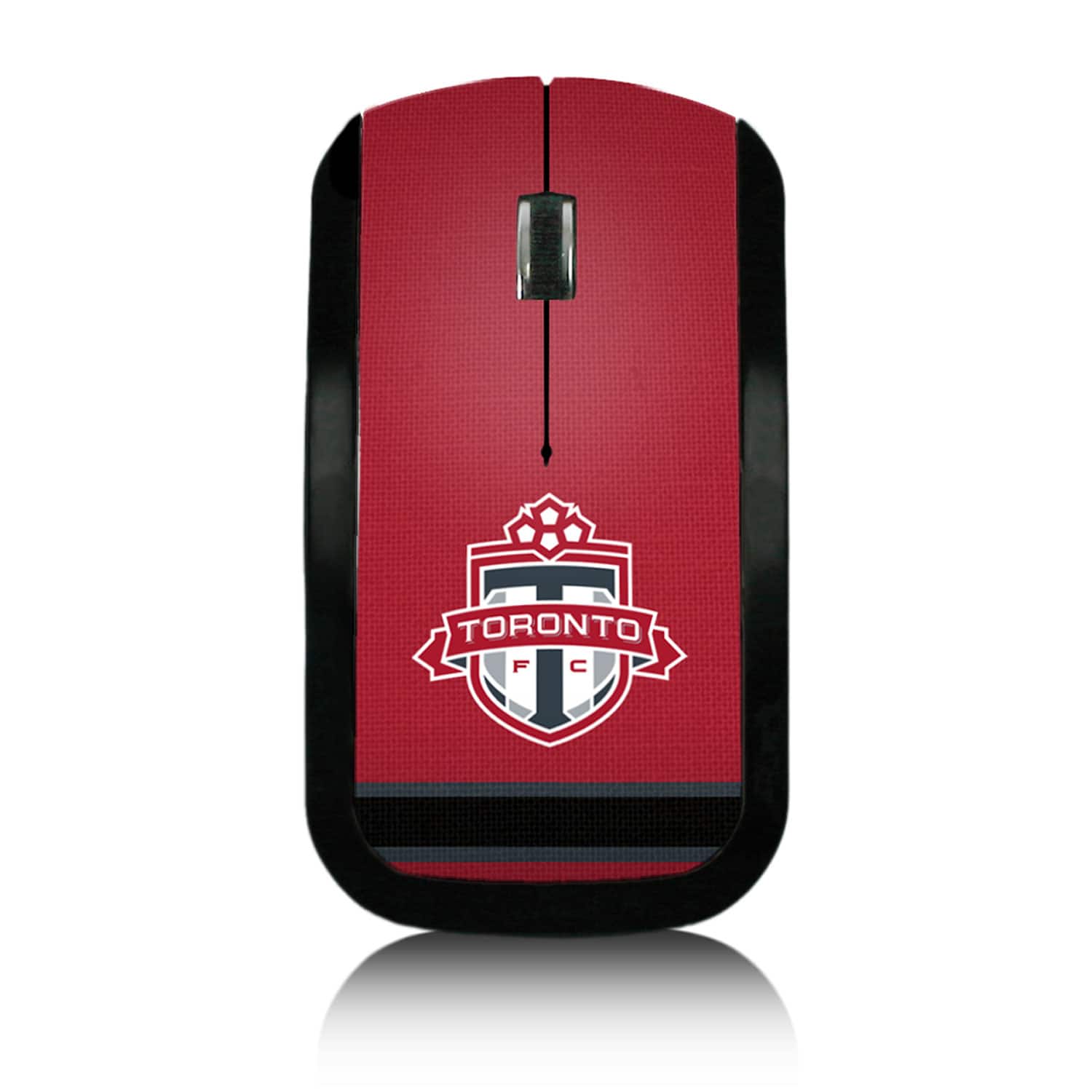 Keyscaper - Toronto FC Team Stripe Wireless Mouse - Wireless - Multicolor