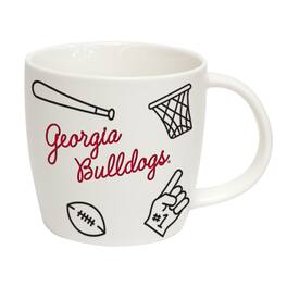 Logo Brands - Georgia Bulldogs 18oz. Playmaker Mug - Multicolor
