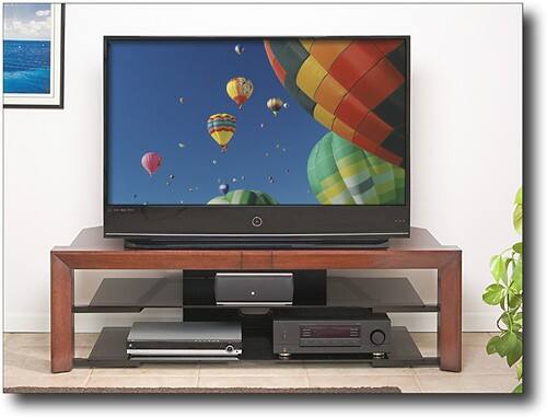 Front Standard. Pinnacle Design - Adjustable TV Stand for Flat-Panel TVs Up to 65".