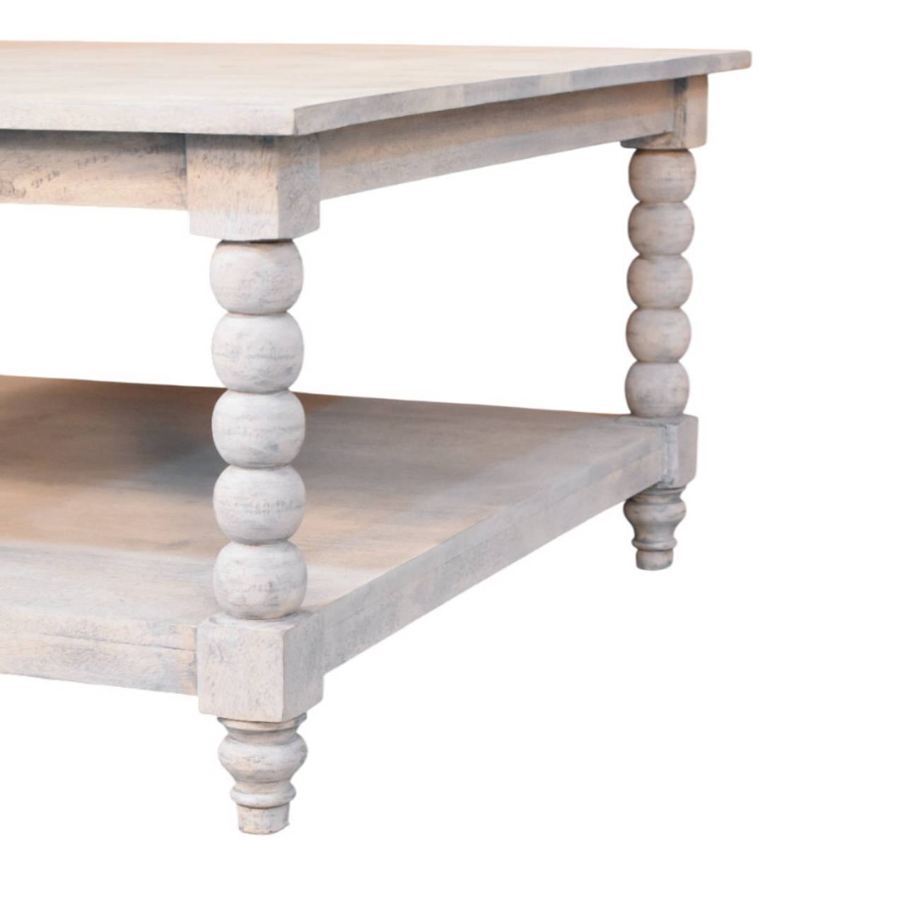 Alt View 5. Artisan Furniture - Artisan Furniture Solid WoodBarclay Acid Wash Coffee Table - Brown.