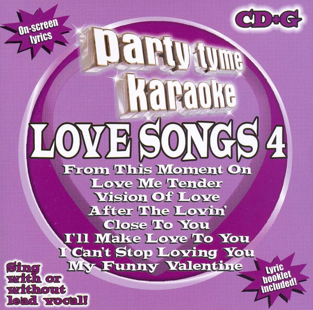 Best Buy: Party Tyme Karaoke: Love Songs, Vol. 4 [CD]