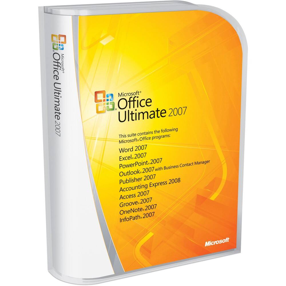 Best Buy: Office 2007 Ultimate Complete Product 1 PC 76H-00325