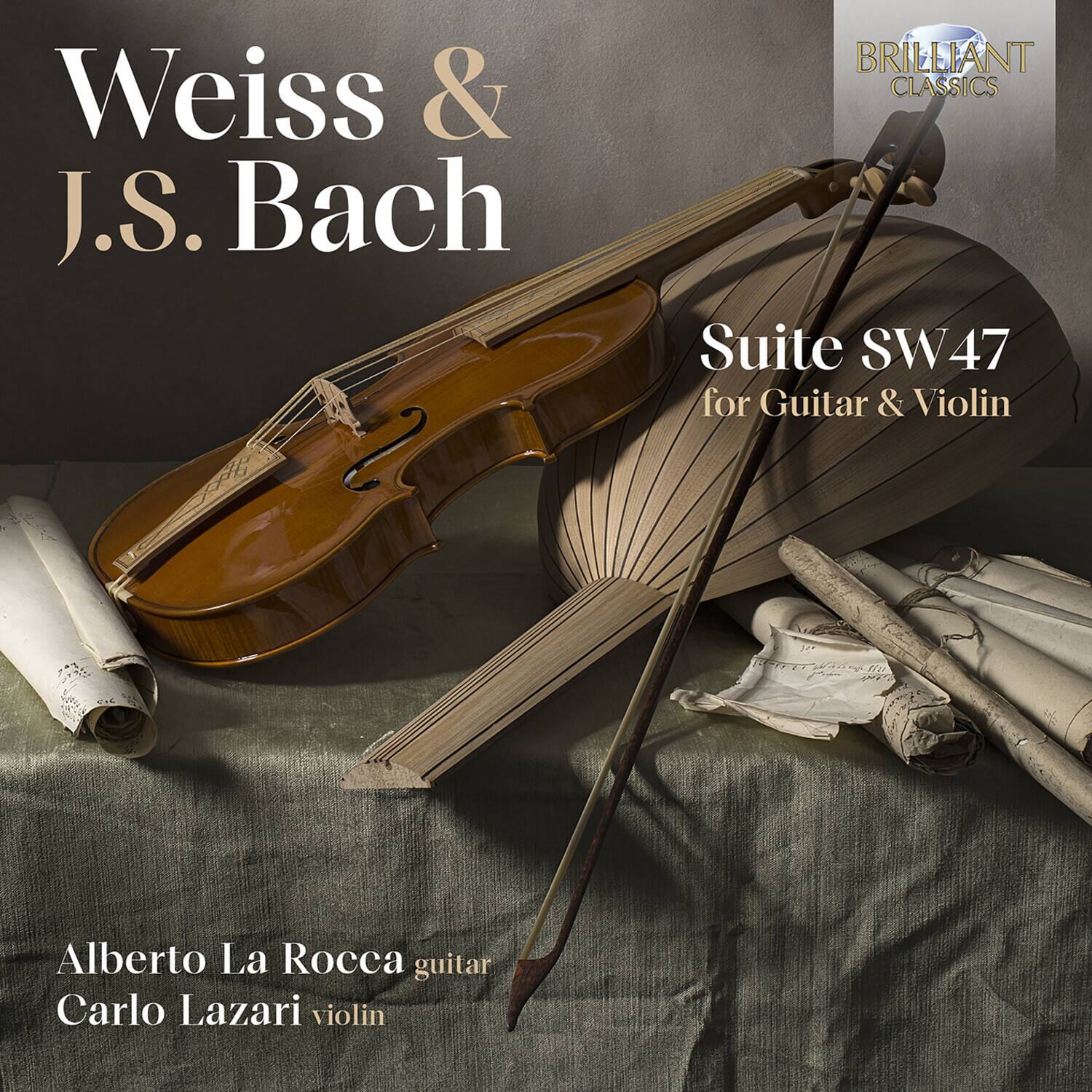 Alberto La Rocca - Weiss & J.S. Bach: Suite SW47 for Guitar & Violin   - COMPACT DISCS [CD] price history on PriceWatchPro