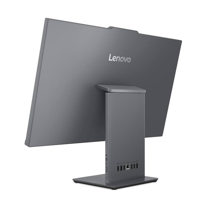 Alt View 5. Lenovo - Lenovo IdeaCentre 27" FHD Touchscreen All-in-One Desktop,Intel i7-13620H,64GB DDR5,2TB SSD,Win 11,Gray - Gray.