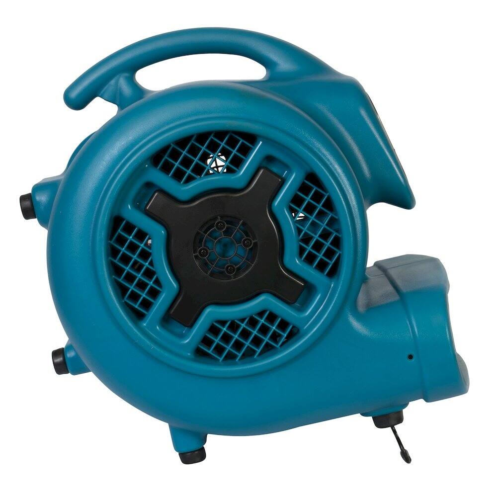 Alt View 7. XPOWER - P-830 1 HP 3600 CFM 3 Speed Air Mover, Carpet Dryer, Floor Fan, Blower - Blue.