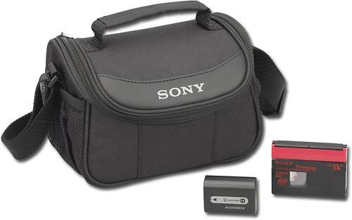 Front Standard. Sony - Camcorder Starter Kit.