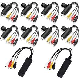 Home Collection - USB 2.0 VHS VCR TV to DVD Digital Converter Video Capture Card for Mac & PC - 10pcs
