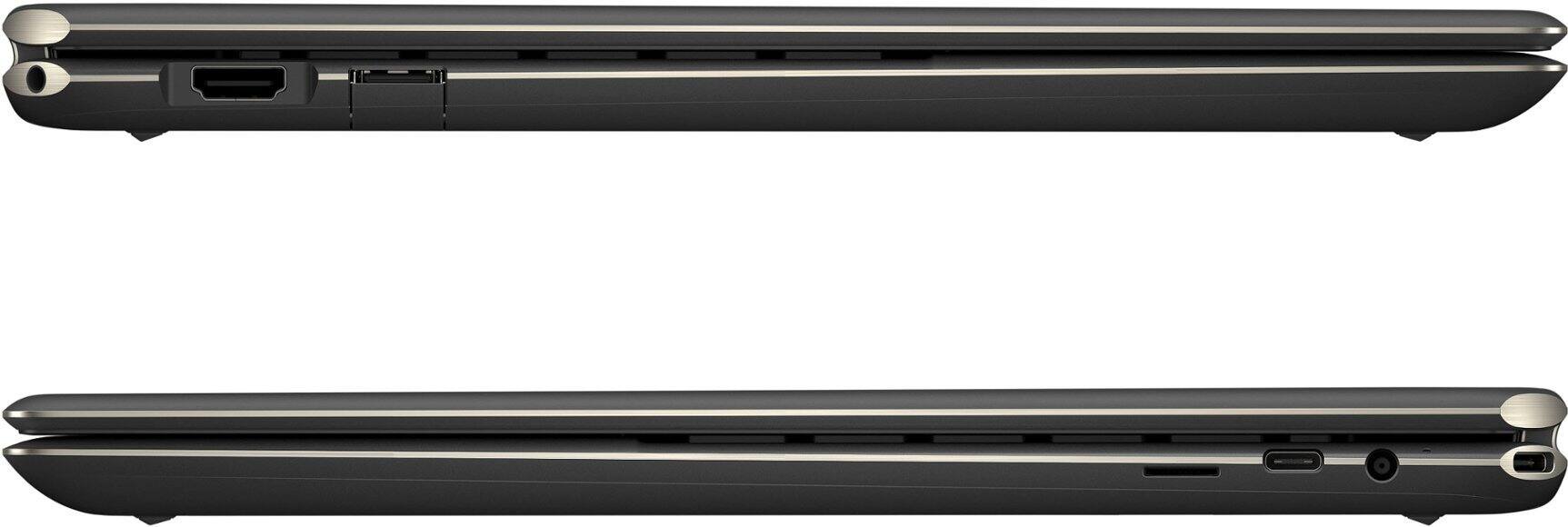 Alt View 6. HP - Spectre 16-f2023dx 2-in-1 Laptop 16.0 4K Display (i7-1360P, 16GB, 1TB SSD, Active Pen, Win 11 Home) - Nightfall Black.