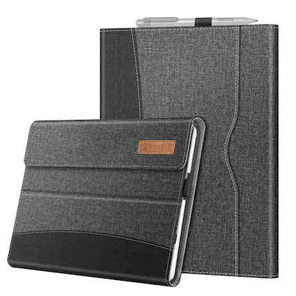 Front. Kitcheniva - Protective Case For Microsoft Surface Go 3 2021/ Go 2 Gray Black - Gray & Black.