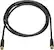 Alt View 1. Dynex™ - 6' RG6 Coaxial Cable - Black.